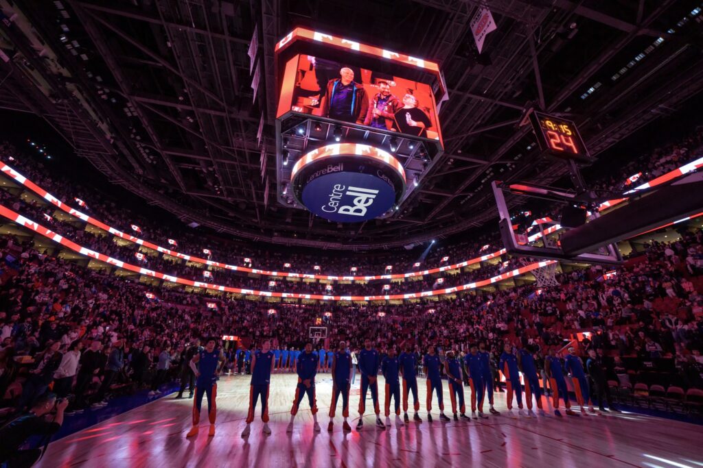 NBA at Montreal